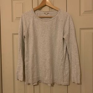 GAP Lightweight Heather Grey Sweater Size S